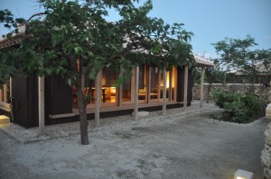 A Gajoni villa at the Hoshinoya Okinawa 