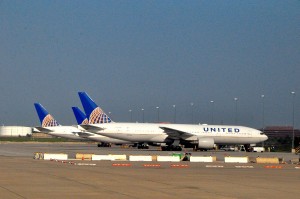 United aircraft at Washington Dulles