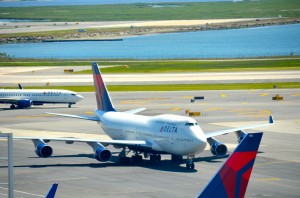Delta aircraft in New York