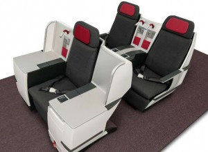 Austrian Airlines' new long haul Business class seats