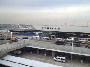 United's terminal at JFK