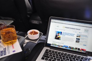 Online with Gogo in-flight Internet at 30,000 feet