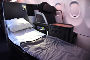 Business class on the A321T