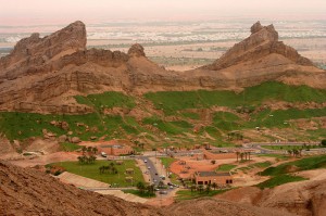 Jebel Hafeet, a mountain in Al Ain
