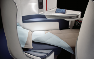 Air France's new business class seat