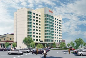 A rendering of the Westin Wilmington